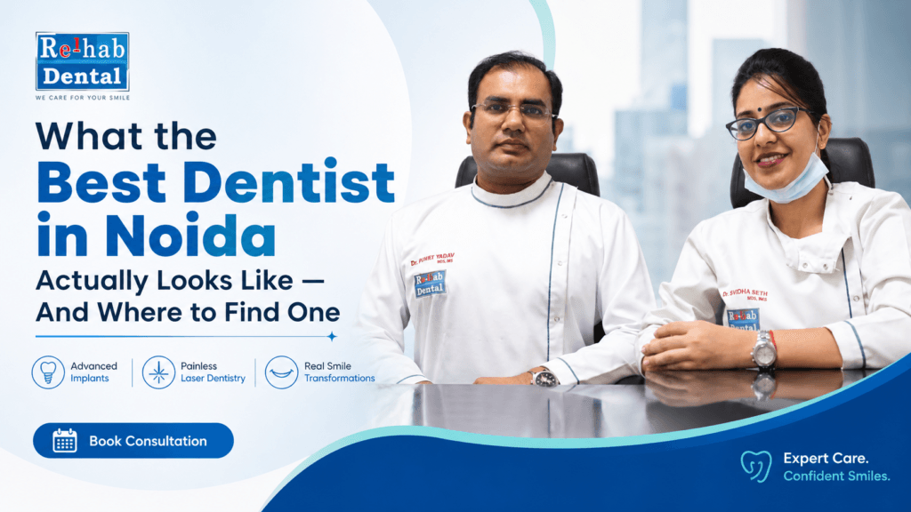 What the Best Dentist in Noida Actually Looks Like — And Where to Find One​