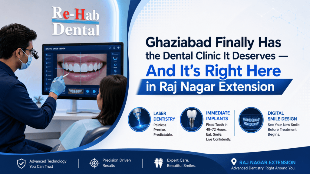 Ghaziabad Finally Has the Dental Clinic It Deserves — and It’s Right Here in Raj Nagar Extension