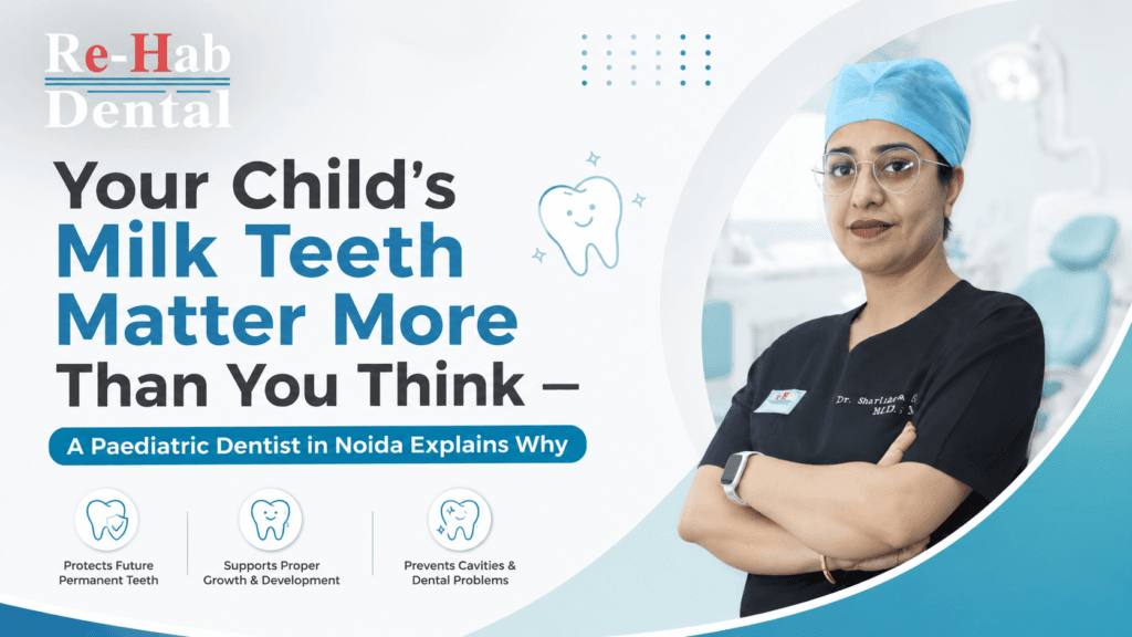 Your Child’s Milk Teeth Matter More Than You Think — A Paediatric Dentist in Noida Explains Why