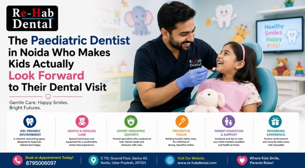 The Paediatric Dentist in Noida Who Makes Kids Actually Look Forward to Their Dental Visit